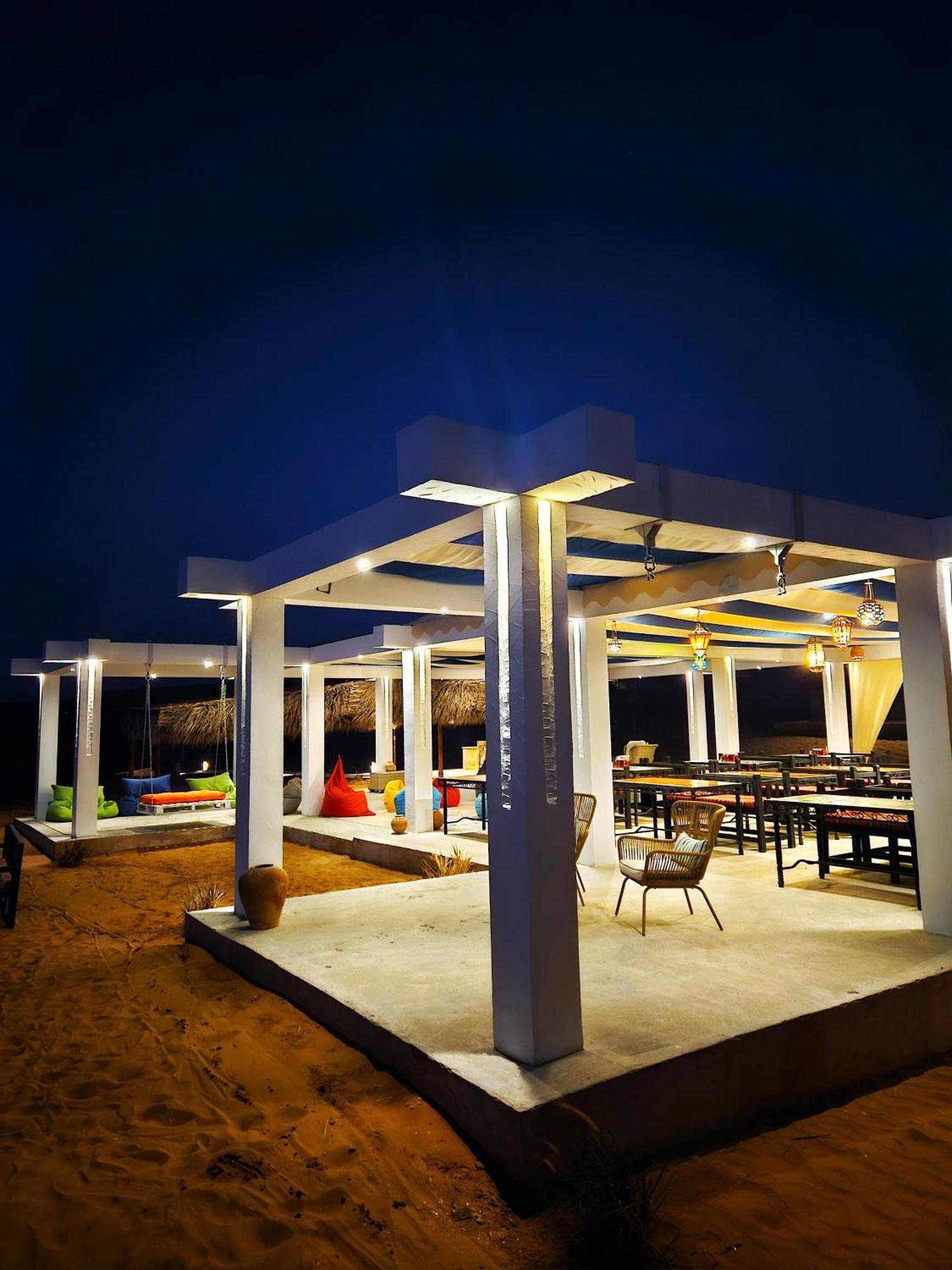 Sama Al Areesh Desert Camp Al Qabil Bagian luar foto